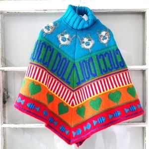Authentic Gucci Toddler sz 5 Wool Poncho